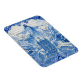 Magnet Flexible Mosaïque bleue de jésus, Portugal (Côté Droit)