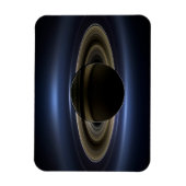 Magnet Flexible Mosaïque Du Système Saturne Rétro-Éclairé Par Le S (Vertical)