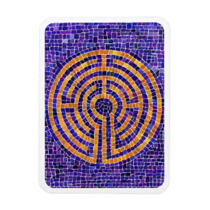 Magnet Flexible MOSAÏQUE LABYRINTHE Aimant flexible 3x4 - Blanc
