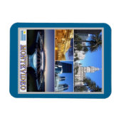 Magnet Flexible Mosaïque Montevideo - Uruguay - (Horizontal)