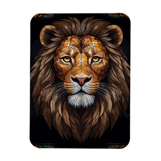 Magnet Flexible Mosaïque Zebra Vibrant (Vertical)