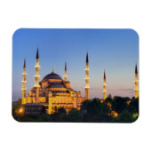 Magnet Flexible Mosquée Bleue au crépuscule (Horizontal)