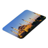 Magnet Flexible Mosquée Bleue au crépuscule (Côté Gauche)