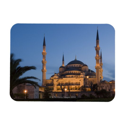 Magnet Flexible Mosquée Bleue, Quartier de Sultanhamet, Istanbul,  (Horizontal)
