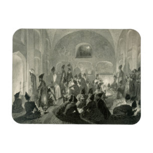 Magnet Flexible Mosquée persane à Erevan, Arménie, une nuit