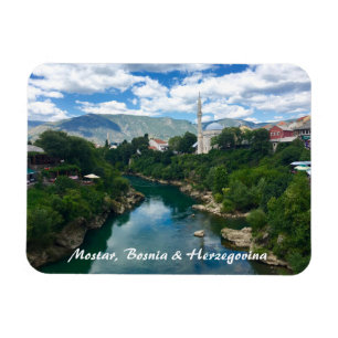 Magnet Flexible Mostar Bosnie et aimant de la Herzégovine avec