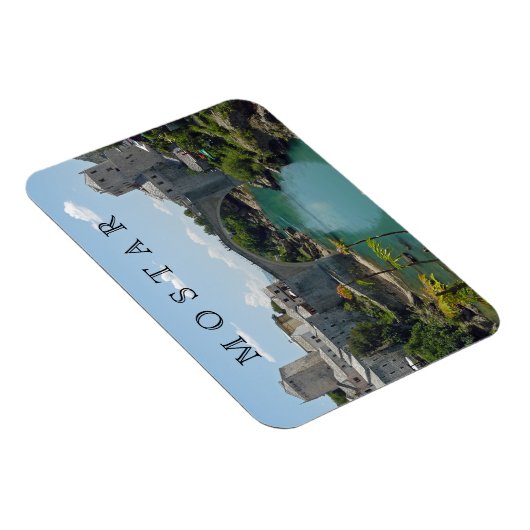 Magnet Flexible Mostar Old Bridge vue aimant frigo (Côté Droit)