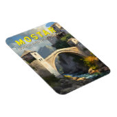Magnet Flexible Mostar Stari La plupart des voyages peinture à l'h (Côté Droit)
