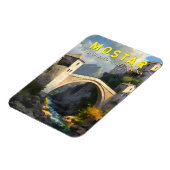 Magnet Flexible Mostar Stari La plupart des voyages peinture à l'h (Côté Gauche)