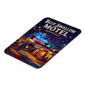 Magnet Flexible Motel Blue Swallow USA (Côté Gauche)