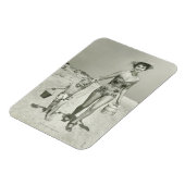 Magnet Flexible Mother and Son Walking (Côté Gauche)