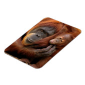 Magnet Flexible Mother & Baby Orangutan (Côté Gauche)