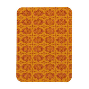 Magnet Flexible motif77 MOTIF ORANGE ORANGE-RED DÉCORATIF SCR