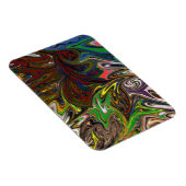 Magnet Flexible motif abstrait cool (Côté Droit)