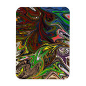 Magnet Flexible motif abstrait cool (Vertical)