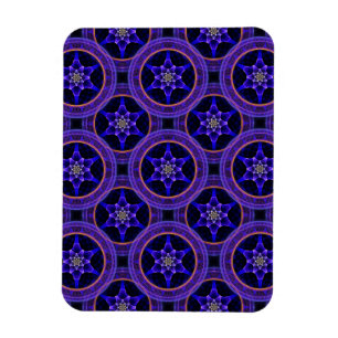 Magnet Flexible Motif Abstrait Élégant Boho Moderne Floral #505