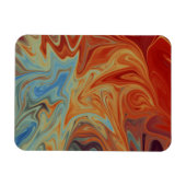 Magnet Flexible Motif abstrait fluide (Horizontal)