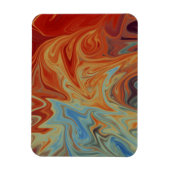 Magnet Flexible Motif abstrait fluide (Vertical)