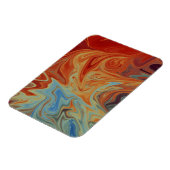 Magnet Flexible Motif abstrait fluide (Côté Gauche)