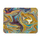 Magnet Flexible Motif abstrait transparent (Horizontal)