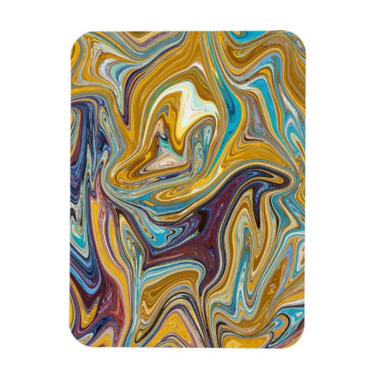 Magnet Flexible Motif abstrait transparent (Vertical)