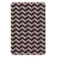 Motif Amethyst Gold Black Zigzag