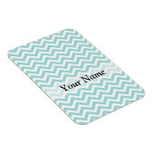 Magnet Flexible Motif Aqua chevron (Côté Droit)