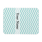 Magnet Flexible Motif Aqua chevron (Horizontal)