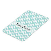 Magnet Flexible Motif Aqua chevron (Côté Gauche)