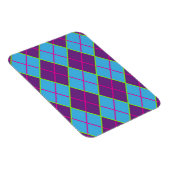 Magnet Flexible Motif Argyle Classique (Côté Droit)