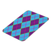 Magnet Flexible Motif Argyle Classique (Côté Gauche)