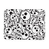 Magnet Flexible Motif avec crâne (Horizontal)