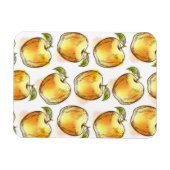 Magnet Flexible Motif avec pomme jaune (Horizontal)