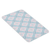 Magnet Flexible motif bleu en forme de diamant (Côté Droit)
