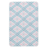 motif bleu en forme de diamant