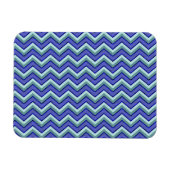 Magnet Flexible Motif Blue Sapphire Chevron (Horizontal)