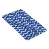 Magnet Flexible Motif Blue Sapphire Chevron (Côté Droit)