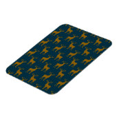 Magnet Flexible Motif cerf marron et bleu (Côté Gauche)