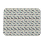 Magnet Flexible Motif Champagne Paisley (Horizontal)