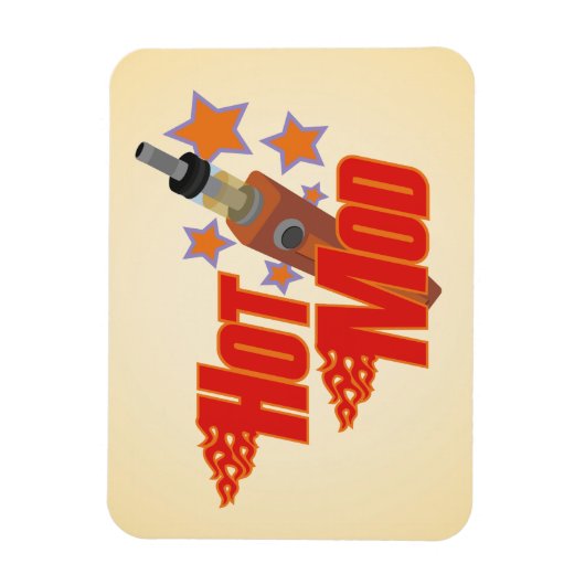 Magnet Flexible Motif chaud (Vertical)