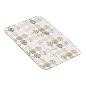 Magnet Flexible Motif circulaire Abstrait neutre (Côté Droit)