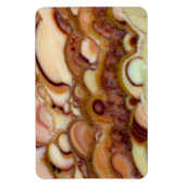 Magnet Flexible Motif circulaire de pierre d'onyx (Vertical)