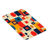 Magnet Flexible Motif coloré abstrait (Côté Droit)