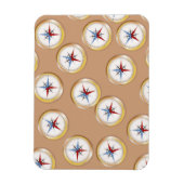 Magnet Flexible Motif Compass magnétique (Vertical)