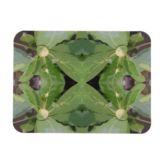 Magnet Flexible Motif d'arbre aux amandes (Horizontal)