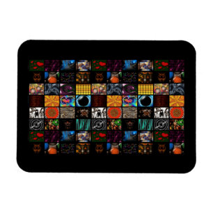 Magnet Flexible Motif d'arts pop décoratifs