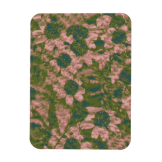 Magnet Flexible Motif de camouflage de fleurs