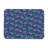 Magnet Flexible Motif de champs Lavender dans violet (Horizontal)