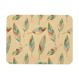 Magnet Flexible Motif de corail de plume d'étape de Geo de