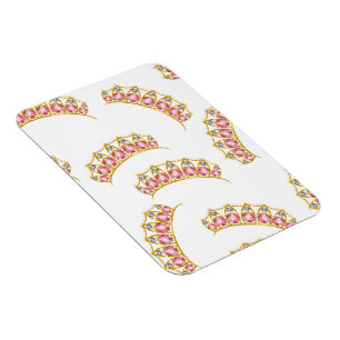 Magnet Flexible Motif de dessin animé de couronne de princesse